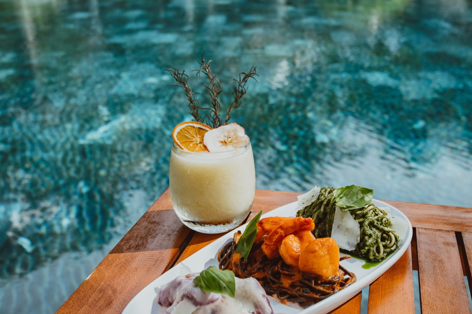 Ombra by the pool restaurant resort InterContinental Phu Quoc